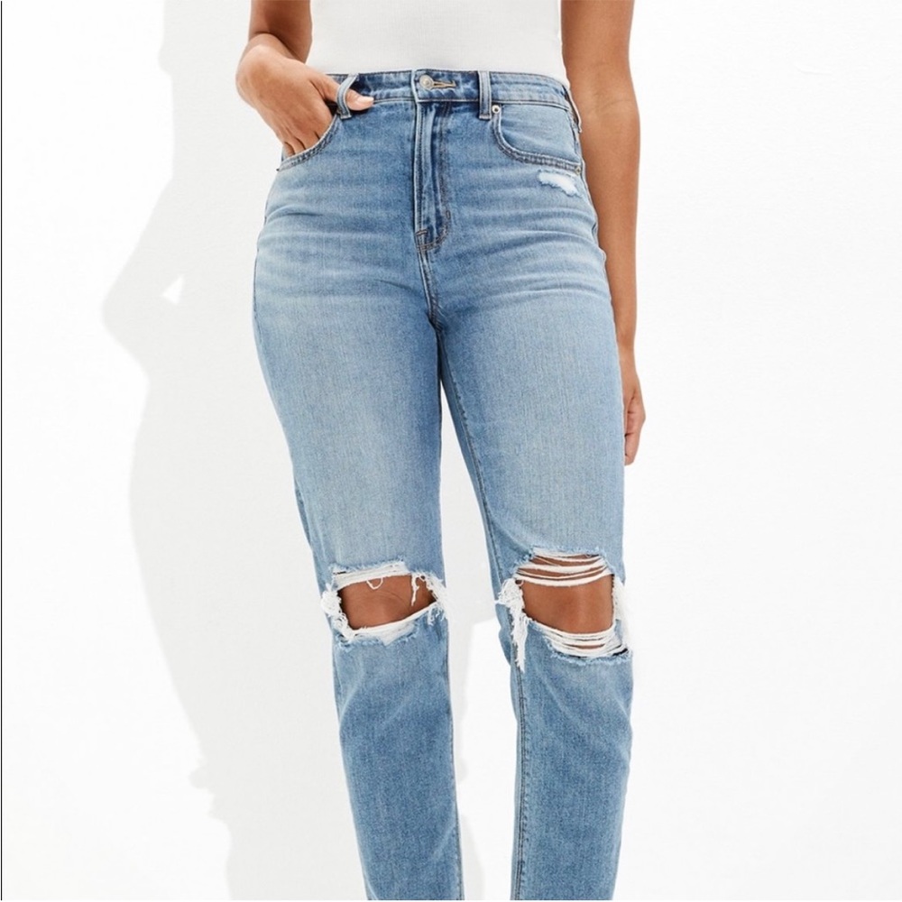 American Eagle Mom Jeans Size 00 short
